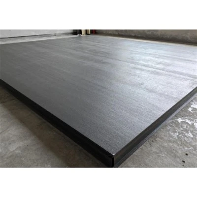 Steel Cementitious Hluav Taws-Rated Raised Pem Teb